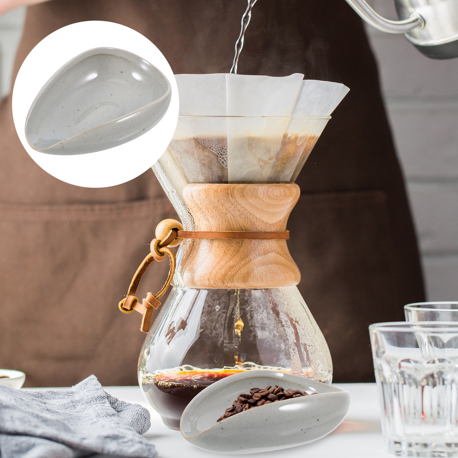 Nampan Kopi Keramik, Cangkir D - Coffee Tea Leaf ulasan dan harga