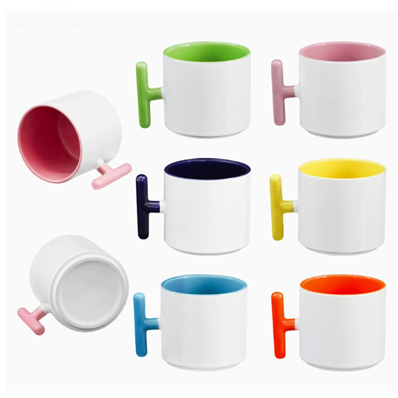 2PCS Mug Keramik Bentuk T deng - T And Tea Coffee ulasan dan harga