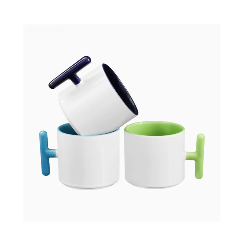 2PCS Mug Keramik Bentuk T deng - T And Tea Coffee ulasan dan harga