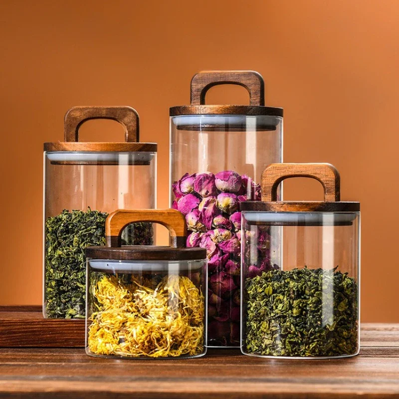 Stoples kaca bening dengan tut - Coffee Tea Canister Set ulasan dan harga