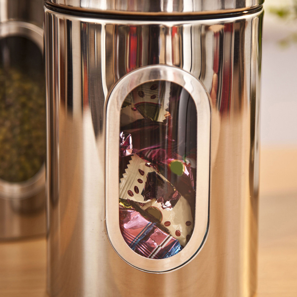 Set Wadah Penyimpanan Makanan  - Coffee Tea Canister Set ulasan dan harga