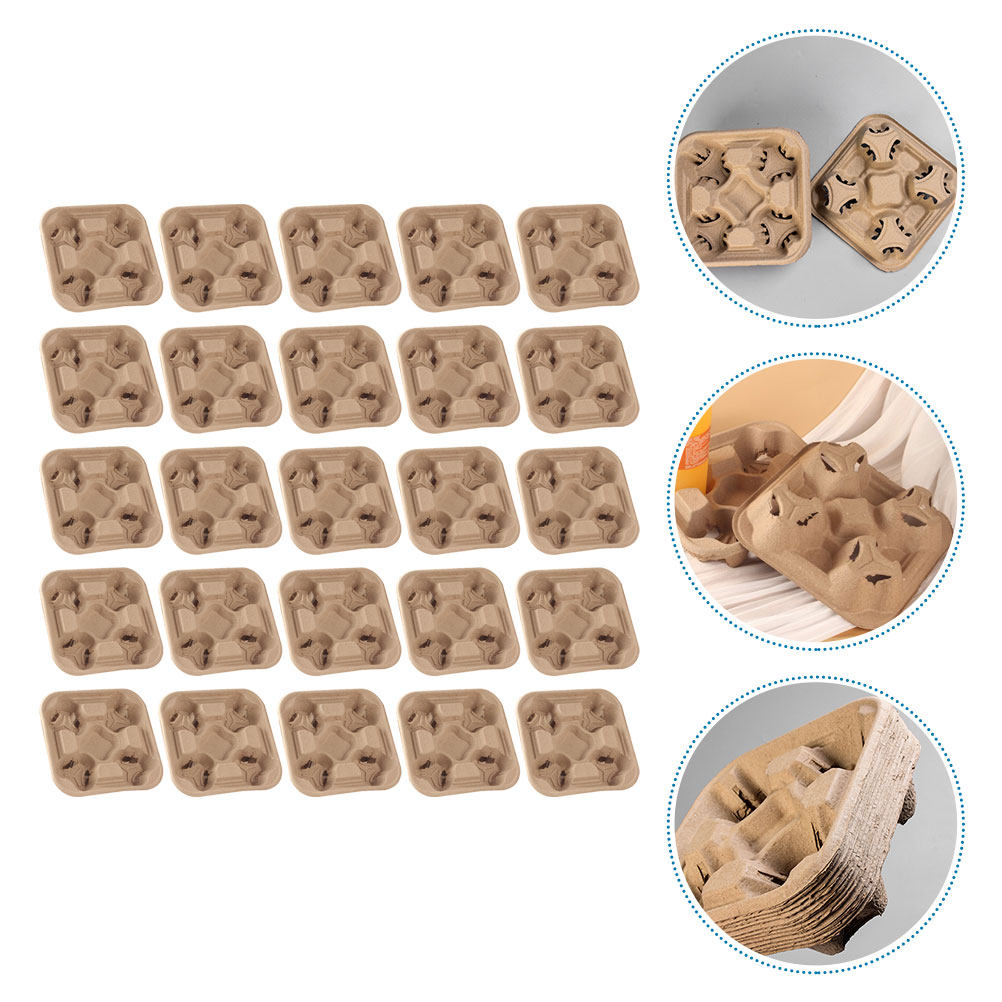 25Pcs Wadah Minuman Portabel d - Coffee Tea Holder ulasan dan harga