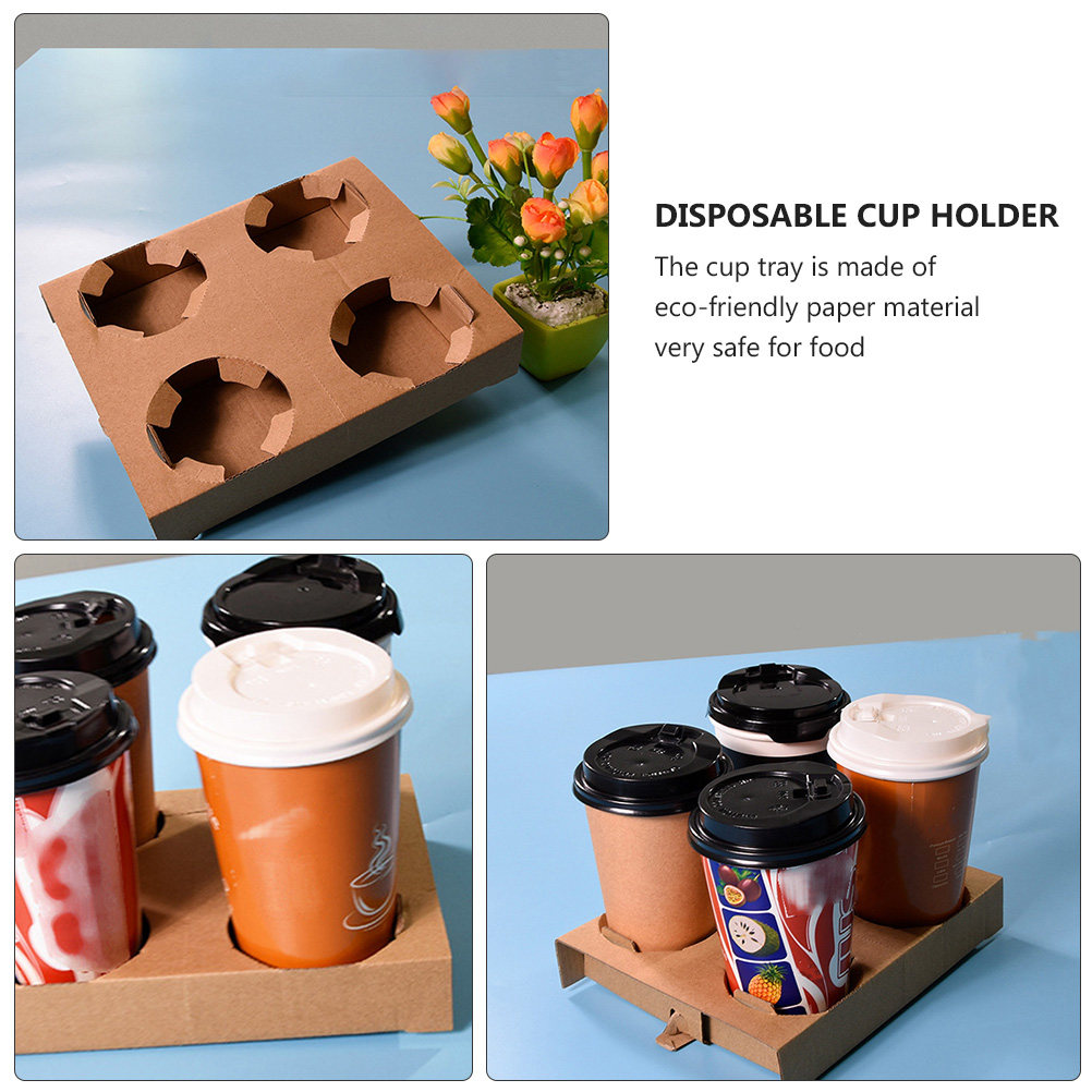 10 Buah Baki Pembawa Minuman K - Coffee Tea Holder ulasan dan harga