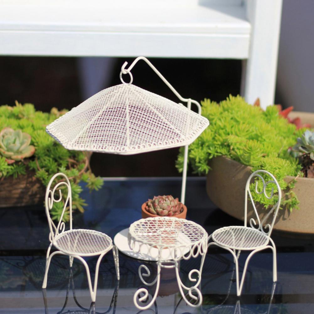 Meja/Kursi Bistro Miniatur Rum - Coffee Tea Gardens ulasan dan harga