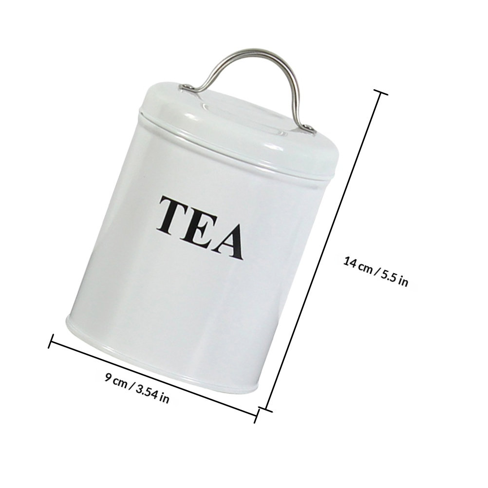 Kaleng Teh Hitam Putih Gaya No - Coffee Tea Jar Set ulasan dan harga
