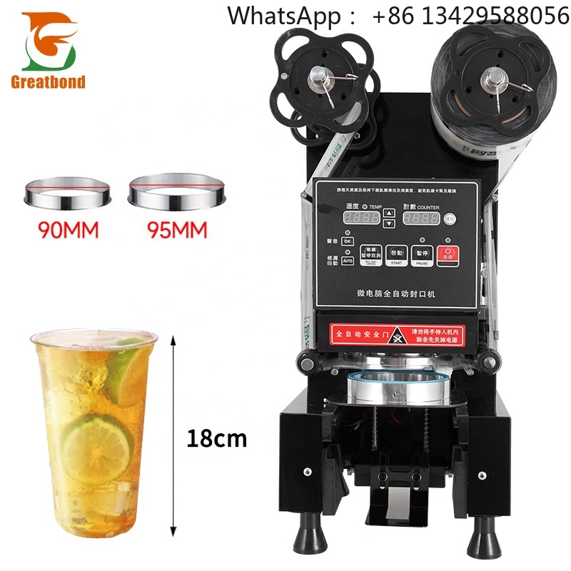 Mesin Penyegel Gelas Otomatis  - Coffee Tea Boba ulasan dan harga