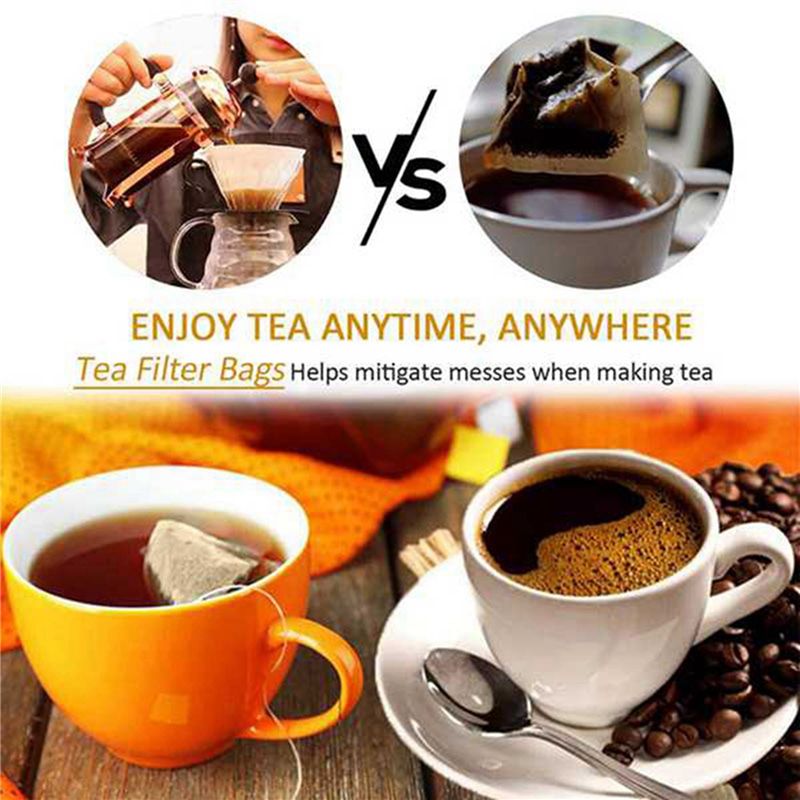 AS60-600 Pcs Kantong Saringan  - Coffee Tea Leaf ulasan dan harga