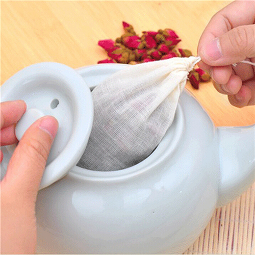 1 Buah/10 Buah Tas Teh Katun T - Coffee Tea Gardens ulasan dan harga