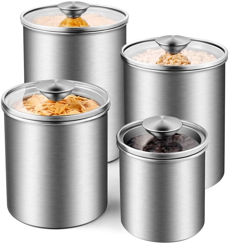 Set Wadah Penyimpanan Makanan  - Coffee Tea Canister Set ulasan dan harga