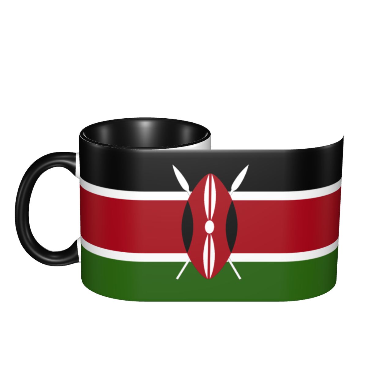 Mug Kopi Bendera Kenya DIY Mug - Coffee Tea Kenya ulasan dan harga