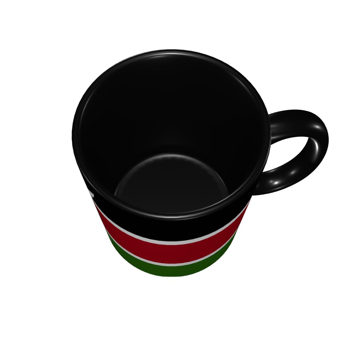 Mug Kopi Bendera Kenya DIY Mug - Coffee Tea Kenya ulasan dan harga