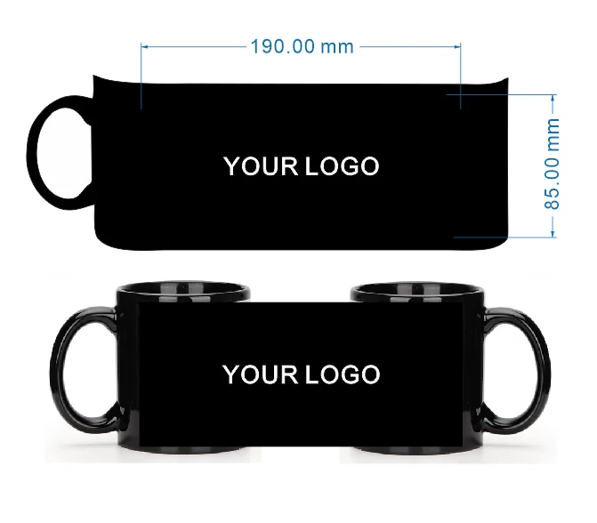 Cangkir hitam Mug keramik Logo - Coffee Tea Photos ulasan dan harga
