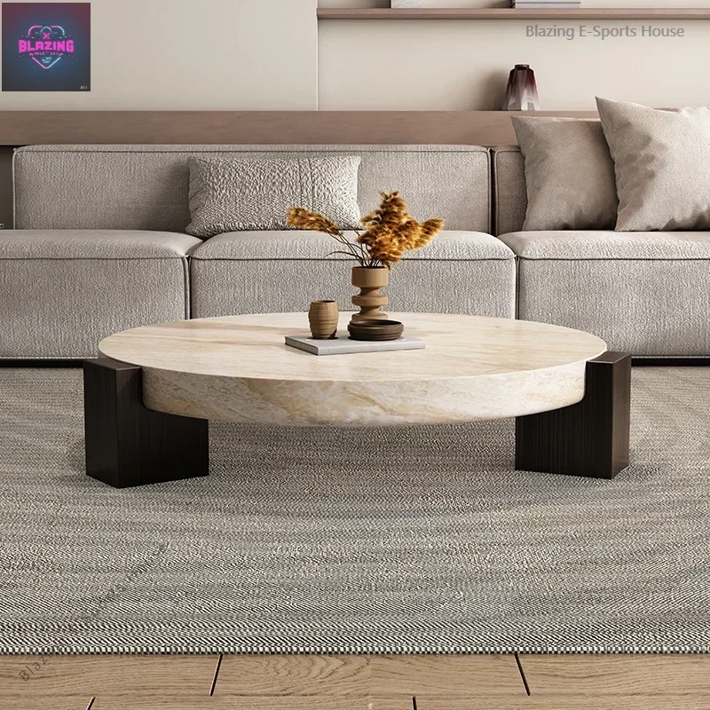 Meja Kopi Modern Unik Bulat Mi - Coffee Tea Lounge ulasan dan harga